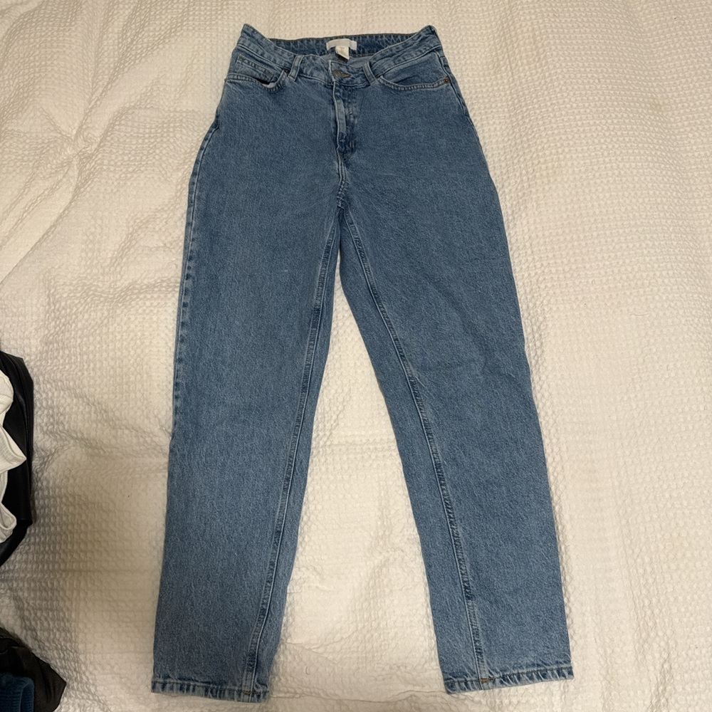 H&M Classic Blue Straight Leg Jeans